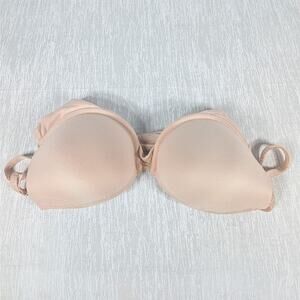 Victorias Secret Body By Victoria Perfect Shape Bra 32D Pink Padded